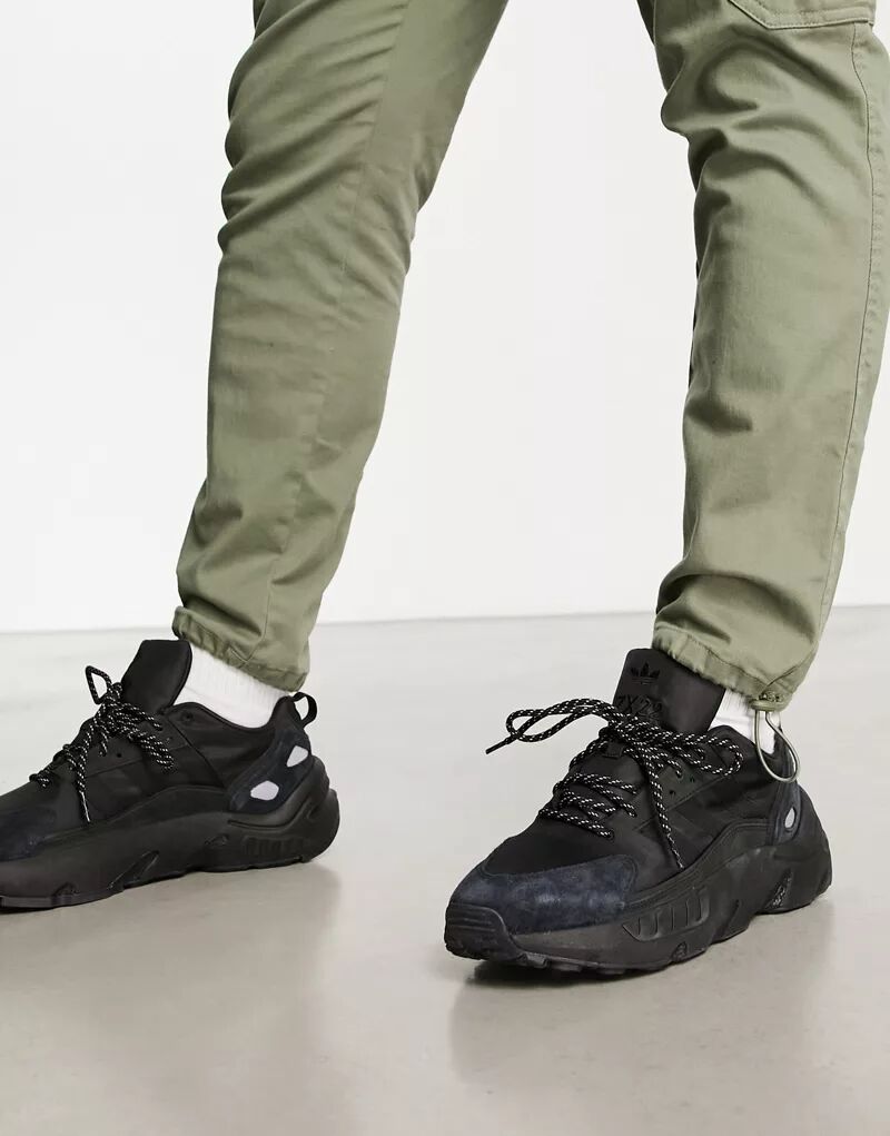Черные кроссовки adidas Originals ZX 22 Boost кроссовки adidas originals zx boost kawasaki grey