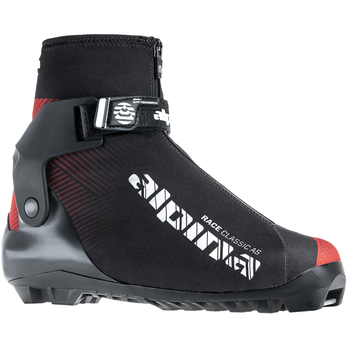 Классические ботинки race combi — 2024 г. Alpina, черный