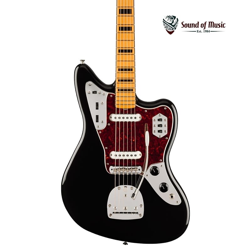 

Электрогитара Fender Vintera II 70s Jaguar, Maple Fingerboard - With Gig Bag - Black