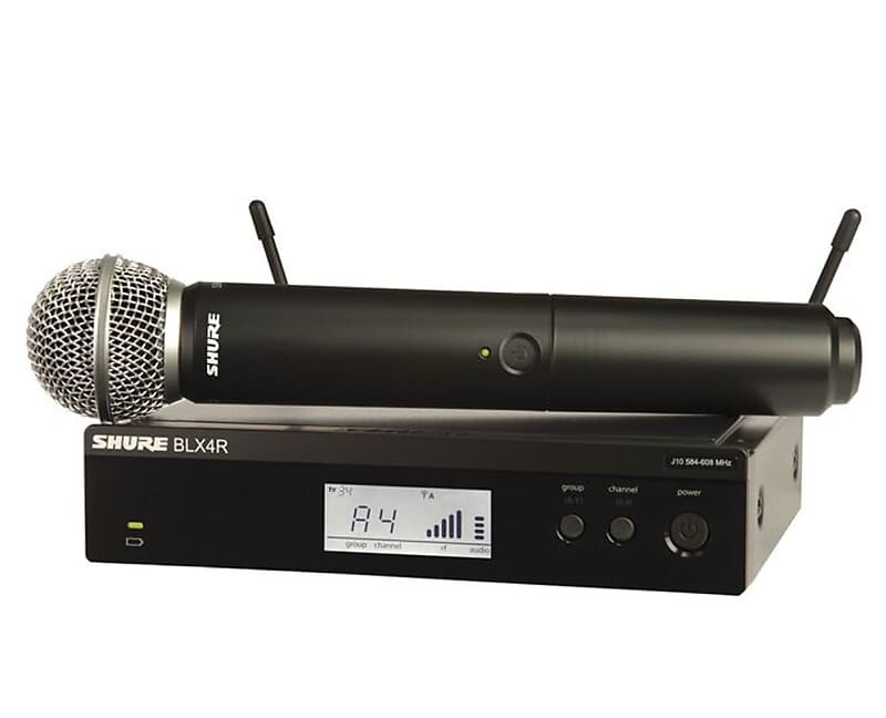 

Беспроводная система Shure BLX24R / SM58-H10
