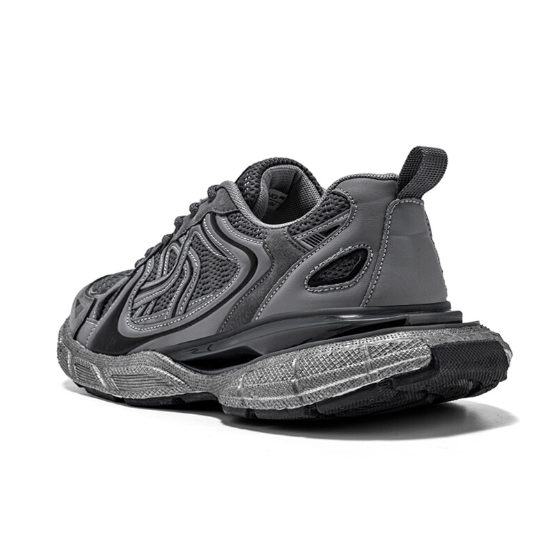 

Кроссовки мужские толстые низкие Aokang, цвет Silver Gray [Standard Sneaker Size]