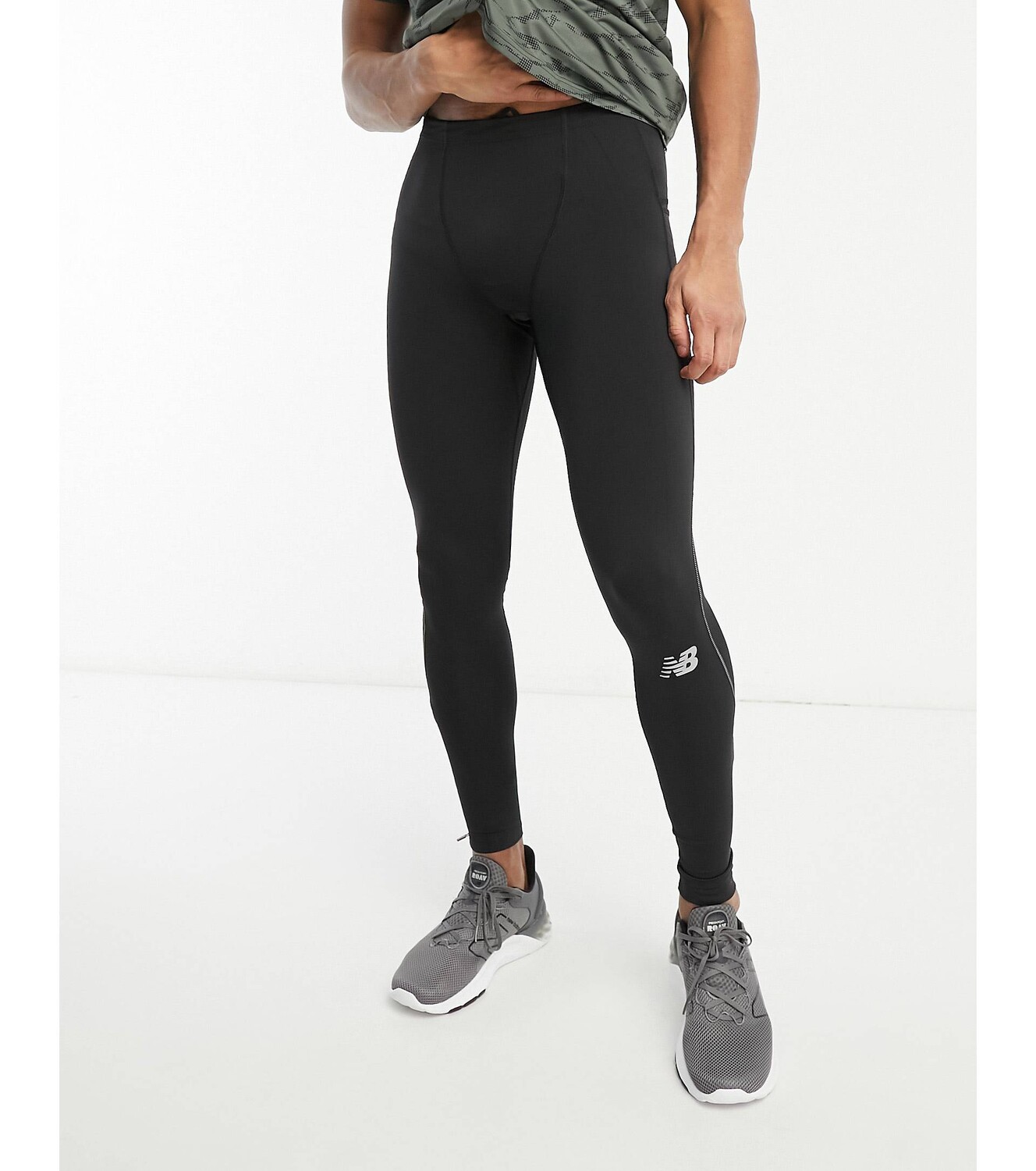 

Черные леггинсы New Balance Impact Run
