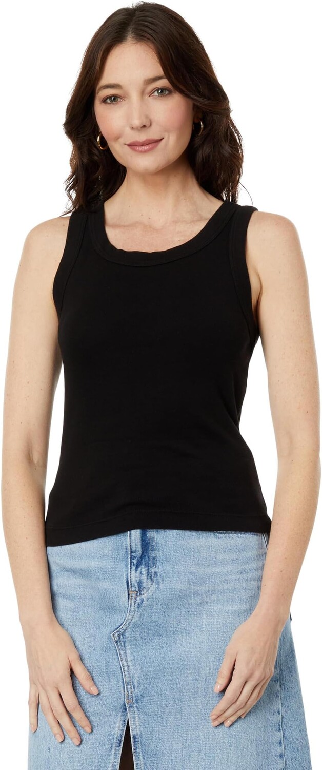 

Майка Mina Wide Binding Crop Tank Michael Stars, черный