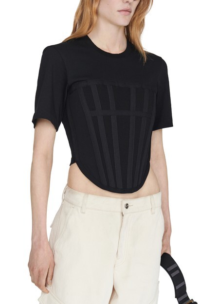 

Корсетная футболка Dion Lee, черный