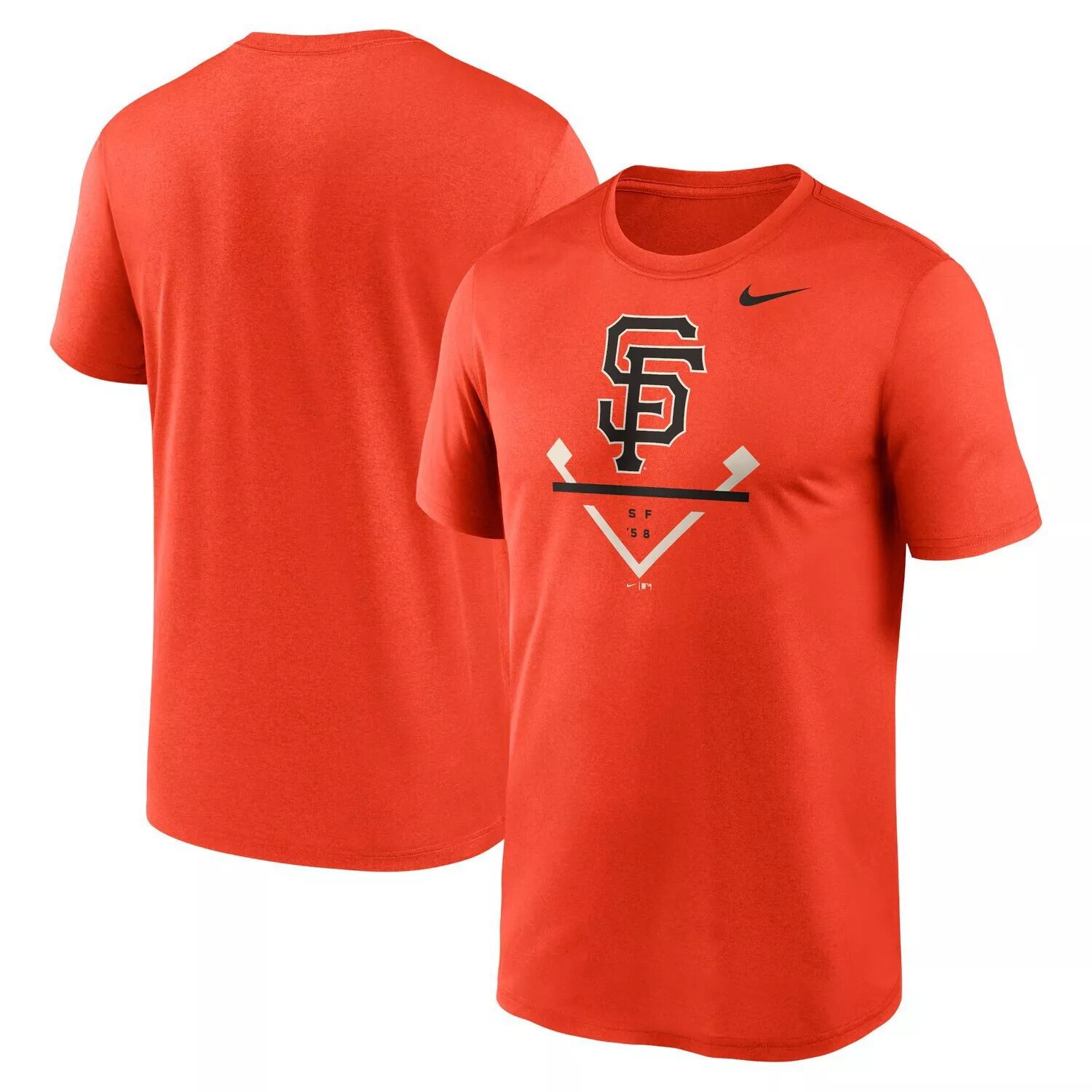 

Мужская оранжевая футболка San Francisco Giants Icon Legend Nike, Оранжевый
