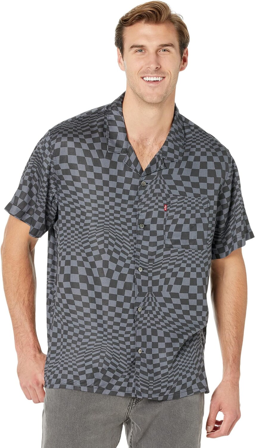 

Кубинская рубашка Levi's, цвет Trippy Checks Quiet Shade