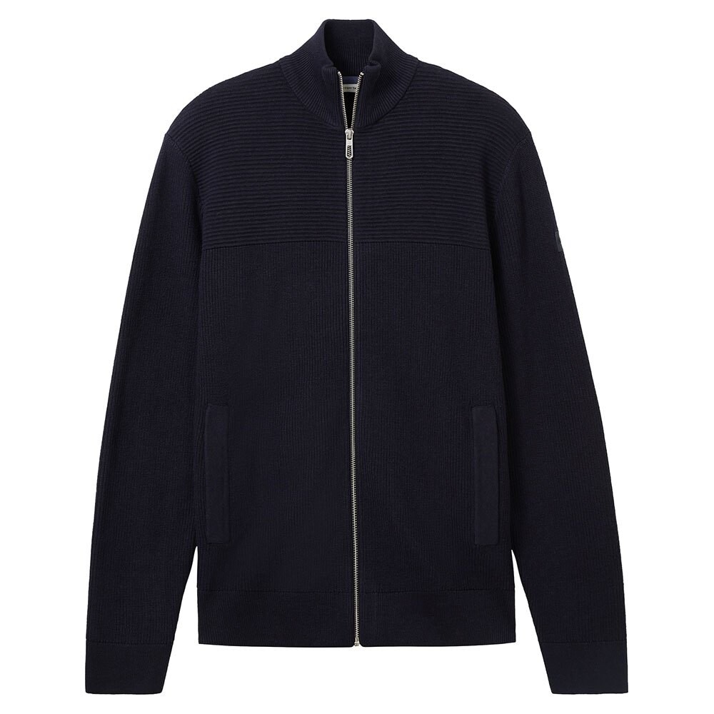 

Куртка Tom Tailor 1038317 Structure Mix Knit, синий