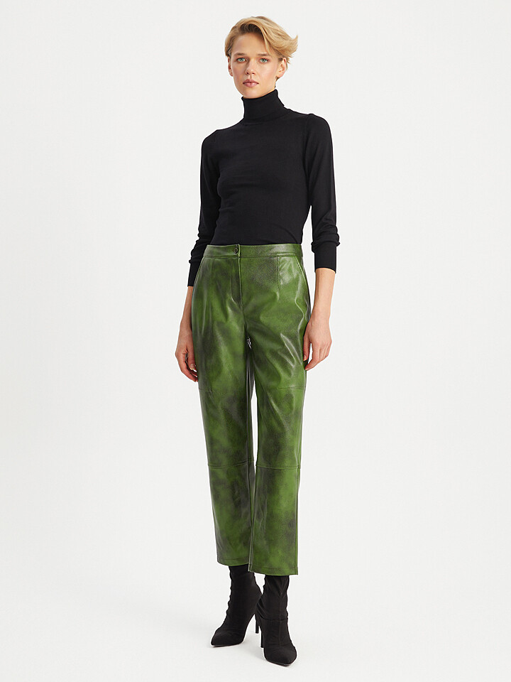 

Брюки BGN Kunstlederhose, зеленый