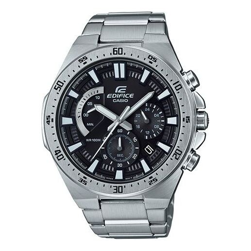 

Часы CASIO EDIFICE Standard Chronograph Grey Waterproof Mens Analog, серый