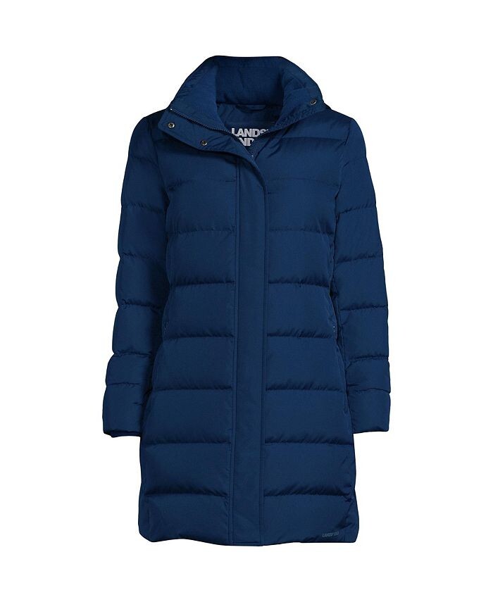 

Женское пуховое пальто Lands' End, синий