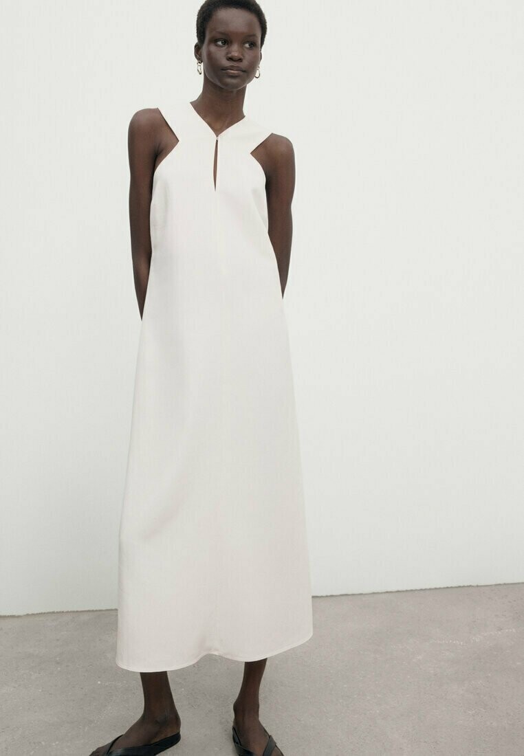 

Повседневное платье Massimo Dutti, бежевый