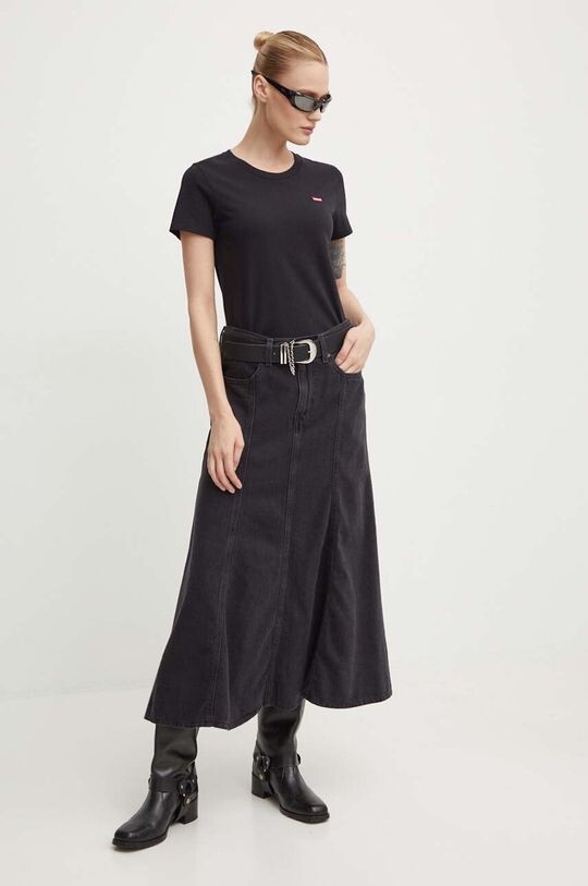

Джинсовая юбка Levi's, черный