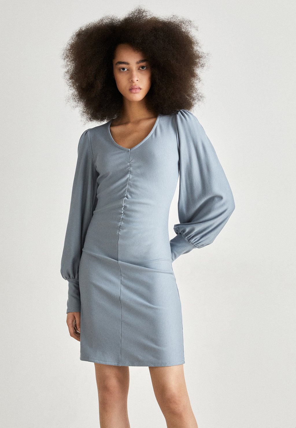 Платье дневное RIFAGZ SHORT DRESS Gestuz, голубовато-серый