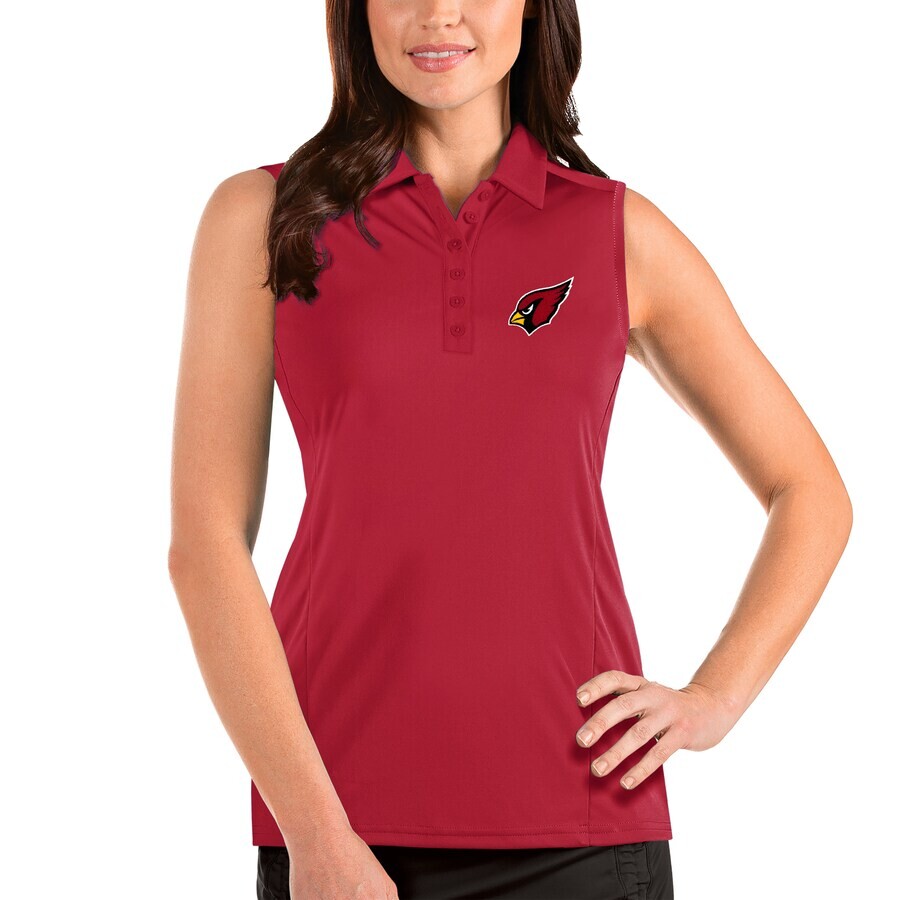 

Поло без рукавов Antigua Arizona Cardinals, кардинал