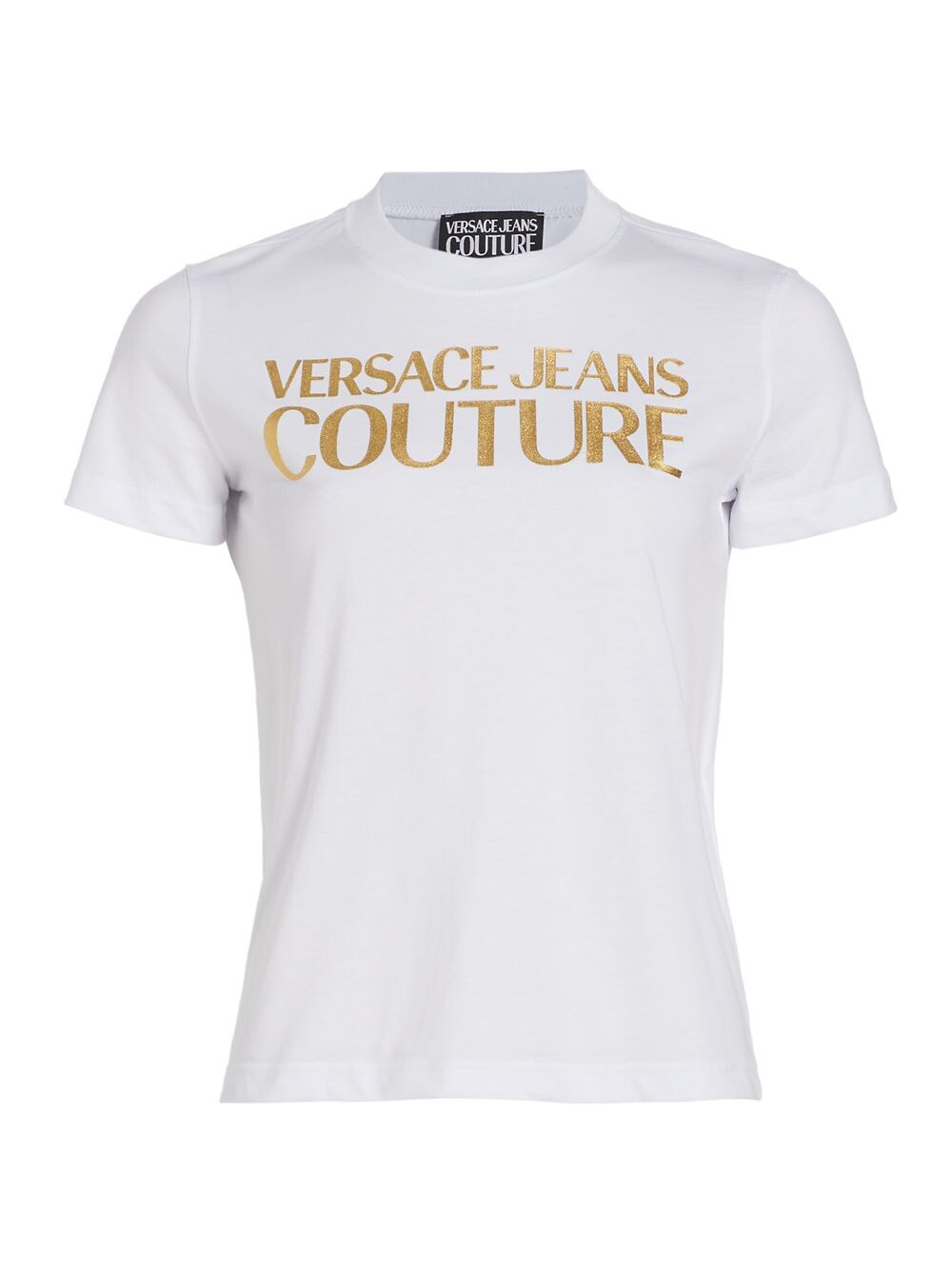 

Легендарная футболка с логотипом Versace Jeans Couture, белый