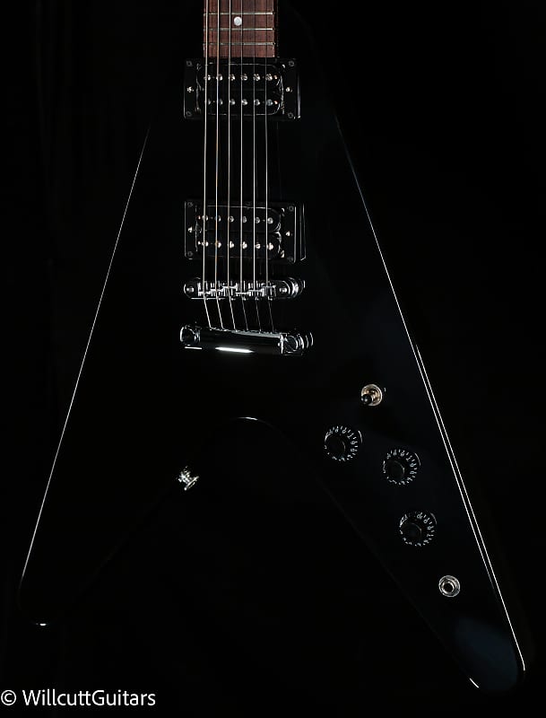 цена Электрогитара Gibson 80s Flying V Ebony