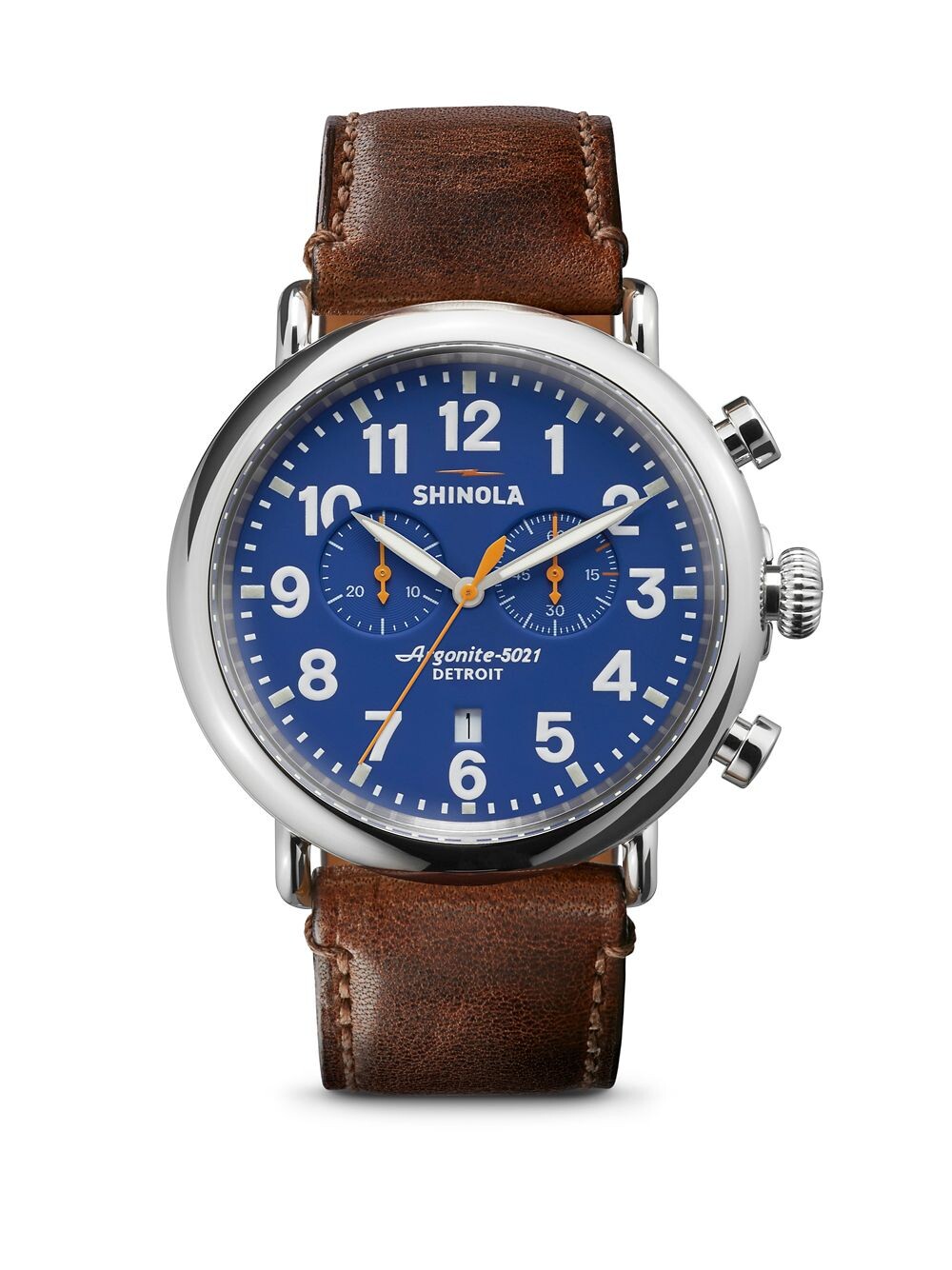 Часы с хронографом Runwell Shinola, зеленый