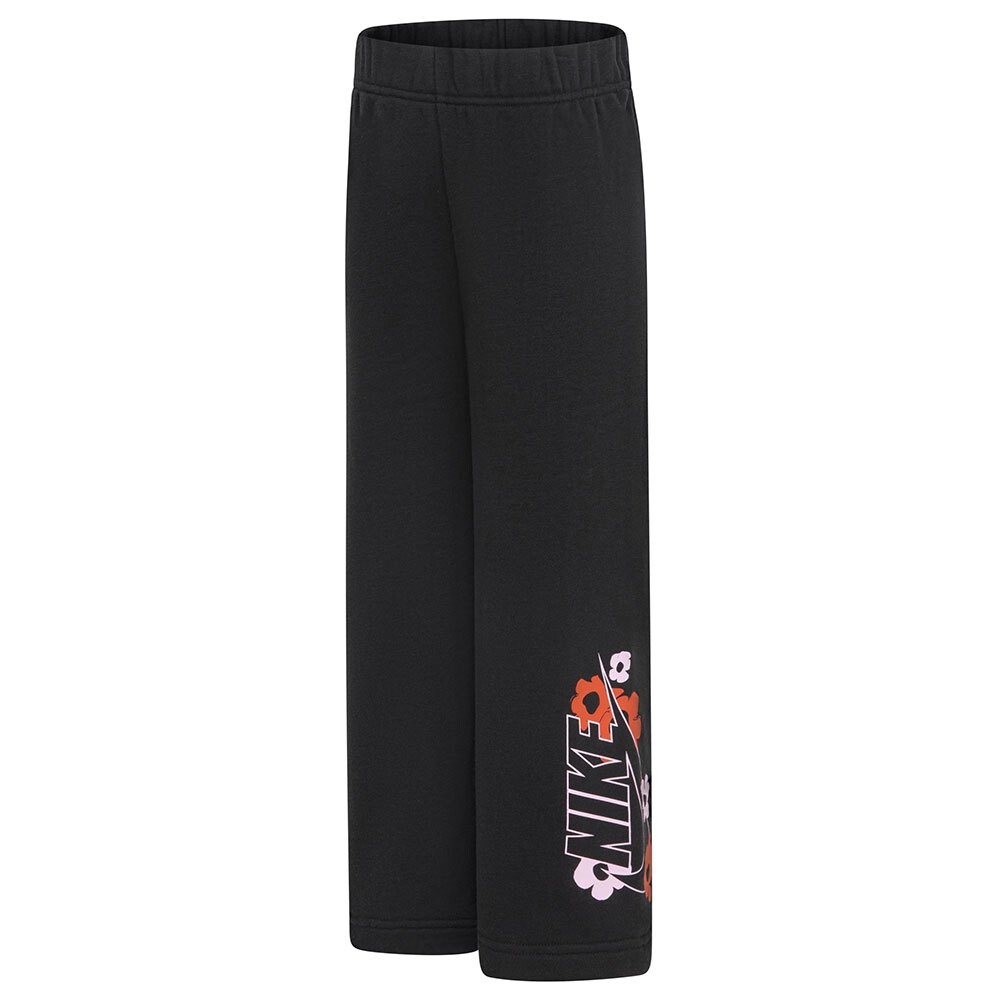 

Брюки Nike Floral Fleece Wide, черный