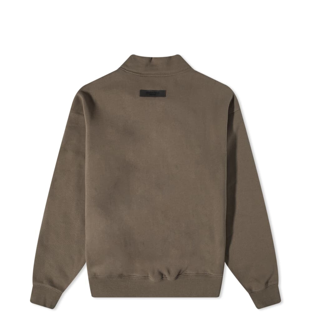 

Fear of God Essentials Kids с воротником-стойкой с логотипом, коричневый