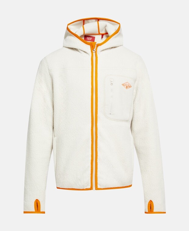 

Флисовая жилетка Esprit, цвет Wool White