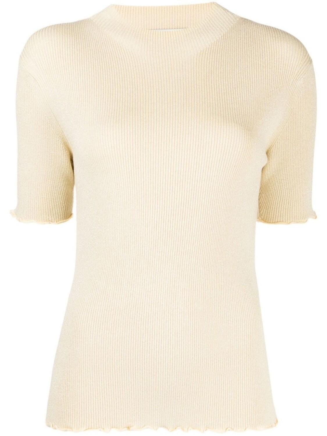 

3.1 Phillip Lim трикотажный топ в рубчик, серый
