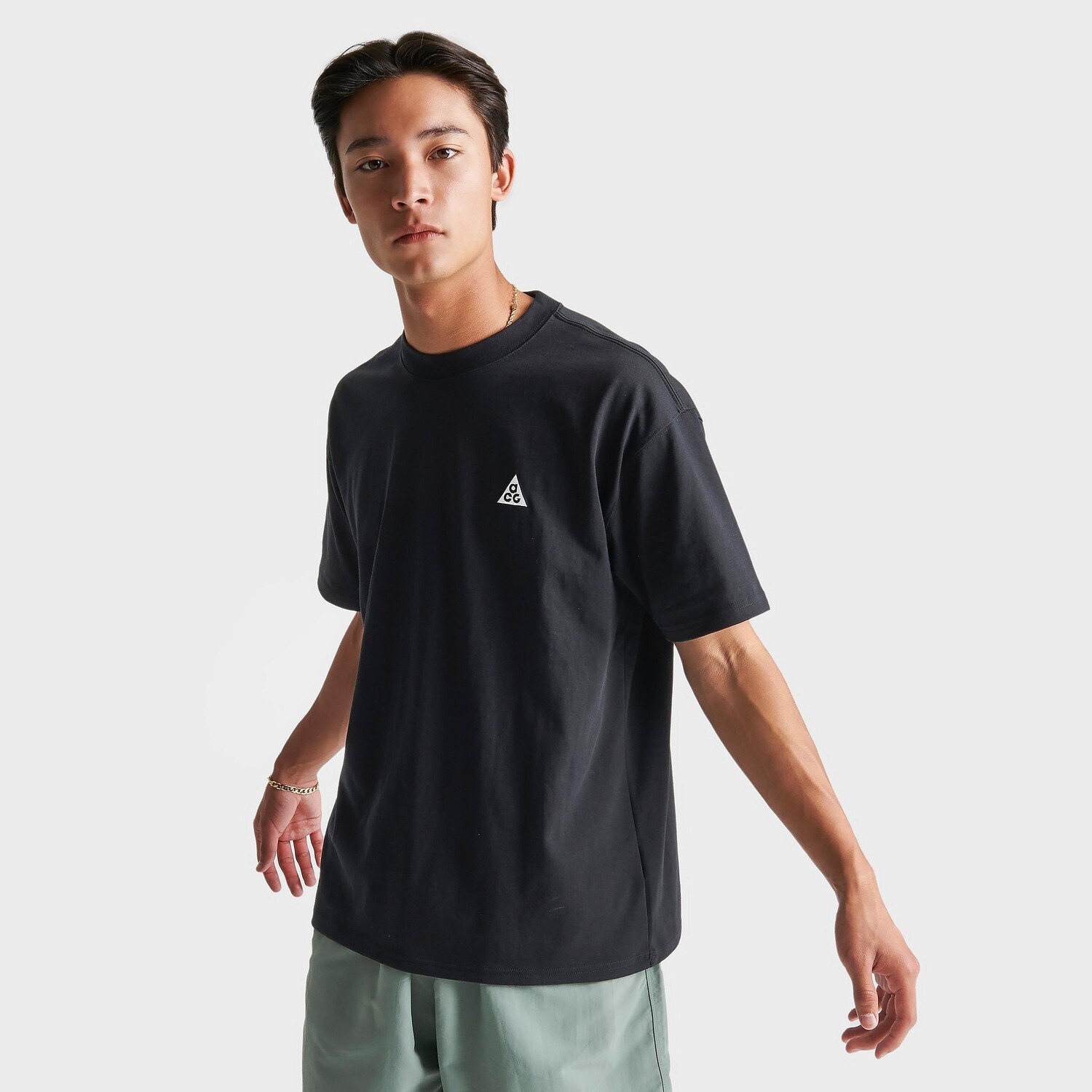 

Мужская футболка с графическим логотипом Nike ACG, черный