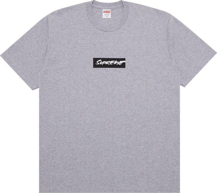 Футболка Supreme Futura Box Logo 'Heather Grey', серый футболка supreme futura logo tee ash grey серый