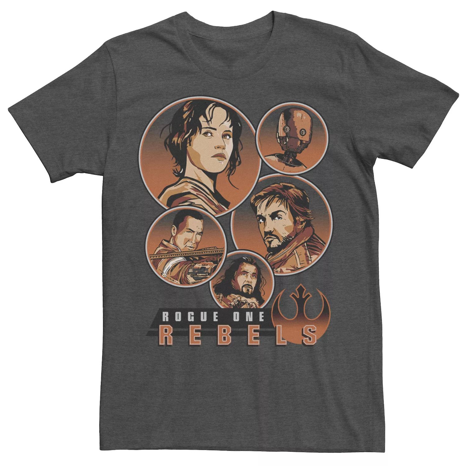 Мужская футболка «Звездные войны: Изгой-один: восстание героев» Star Wars