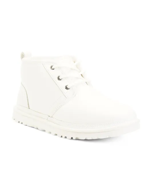 

Мужские кожаные ботильоны Neumel Ugg, белый