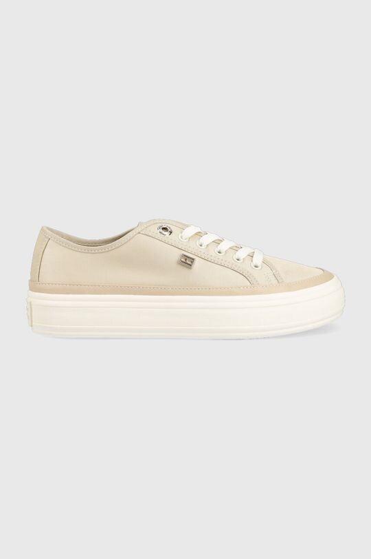 

Кроссовки ESSENTIAL VULC CANVAS Tommy Hilfiger, бежевый