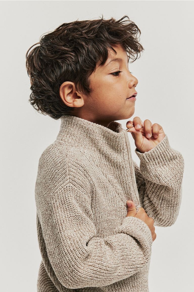 

Свитер с молнией сверху H&M