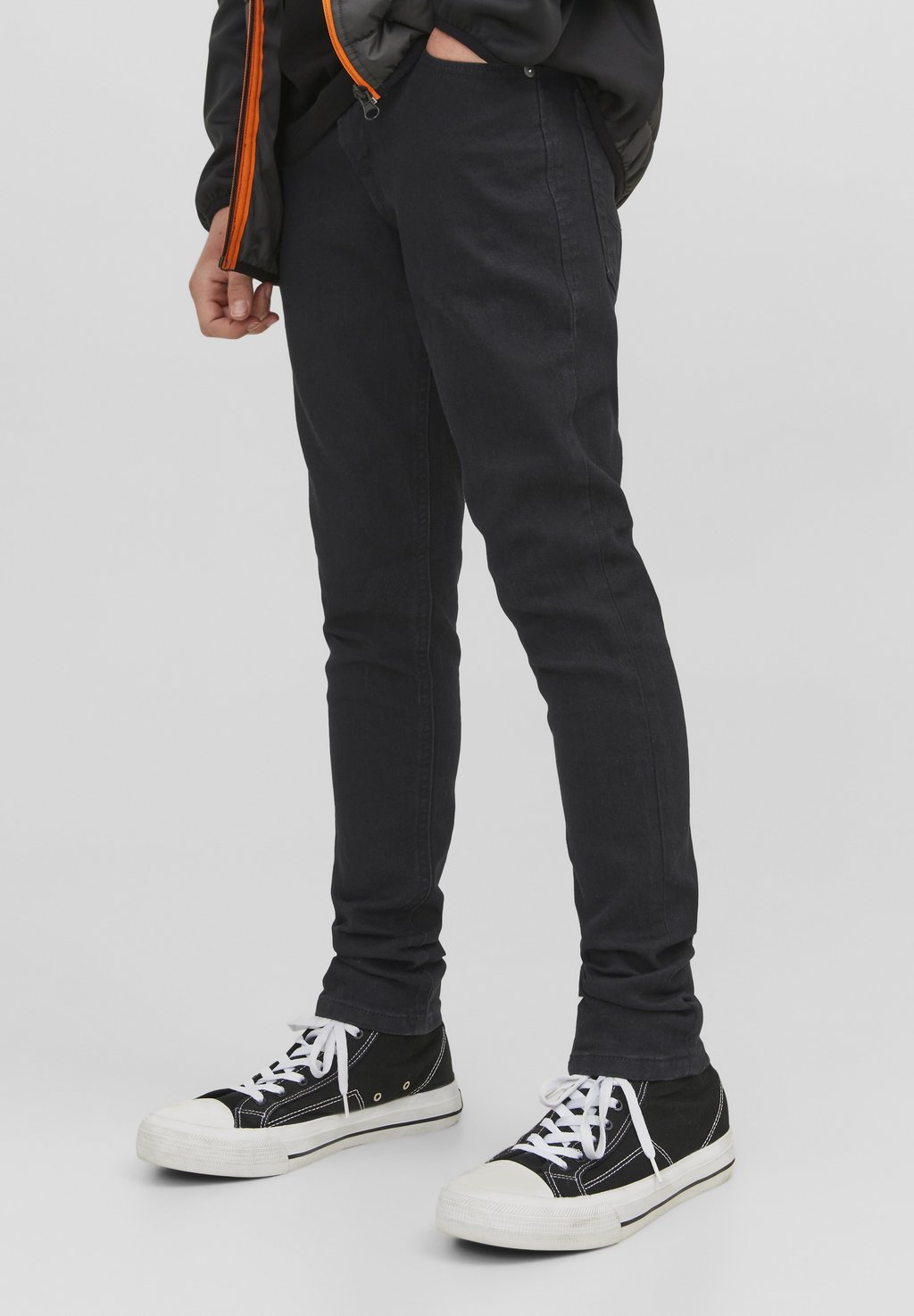 

Джинсы прямого кроя JJILIAM JJORIGINAL JNR Jack & Jones Junior, цвет black denim