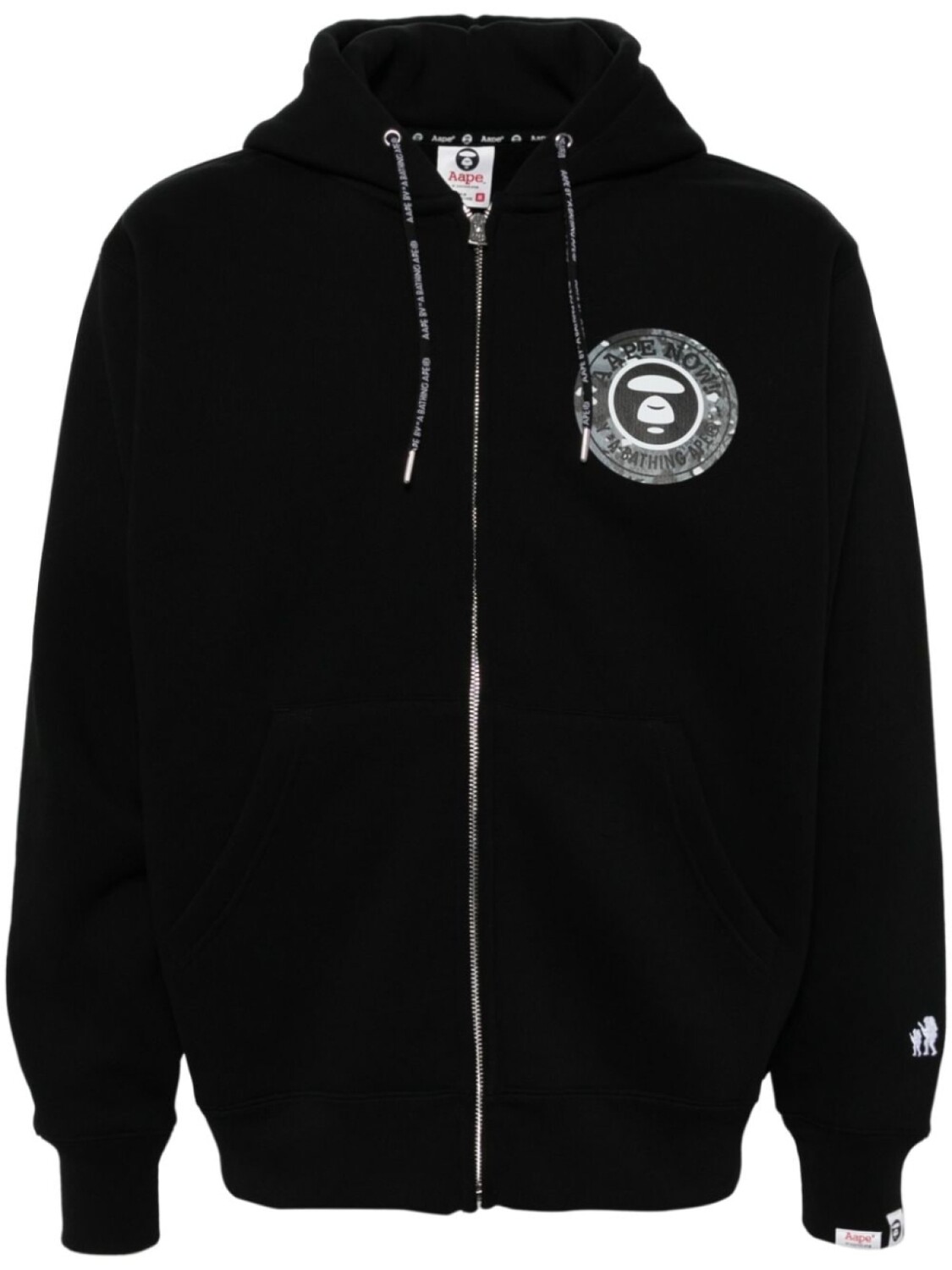 

AAPE BY *A BATHING APE худи с логотипом, черный