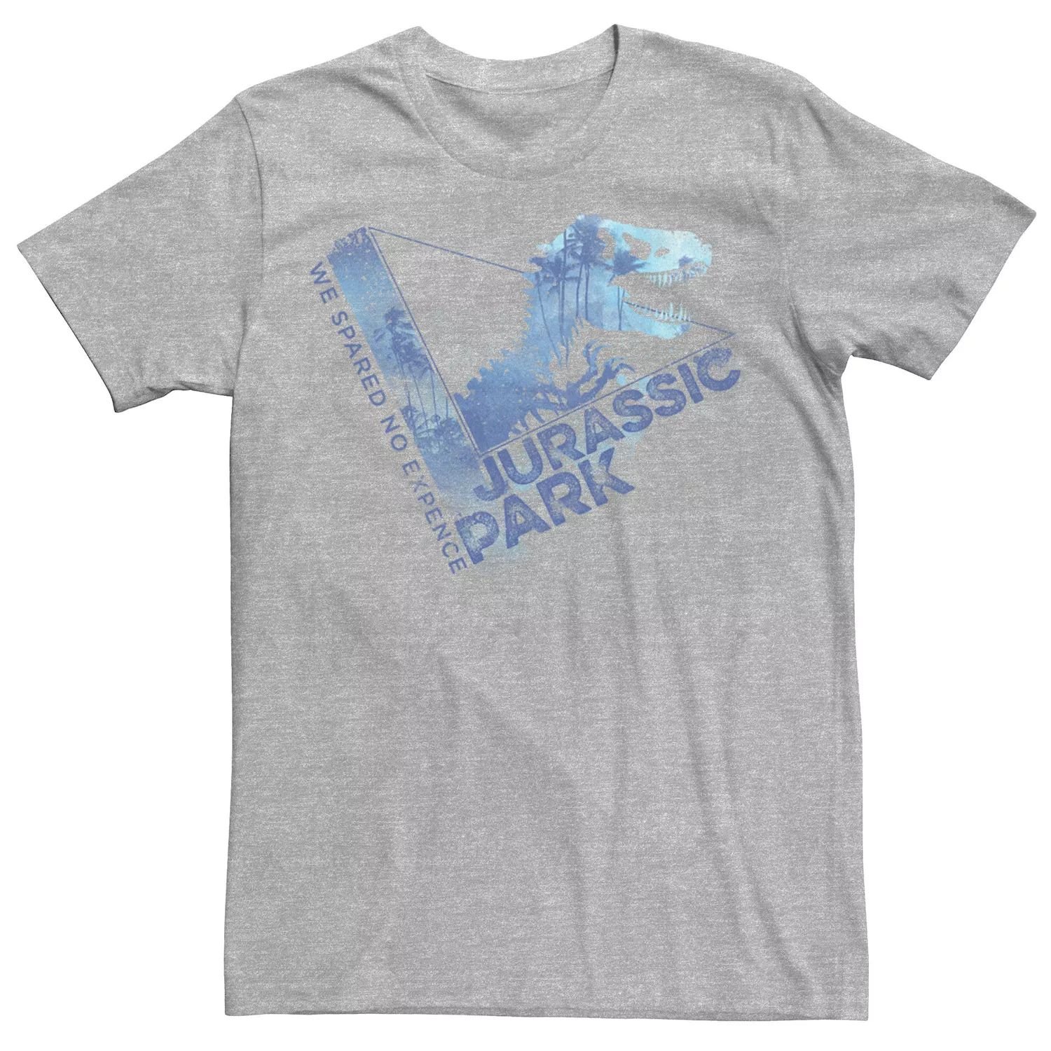 

Мужская футболка Jurassic Park We Spare No Expense Blue Mist Licensed Character