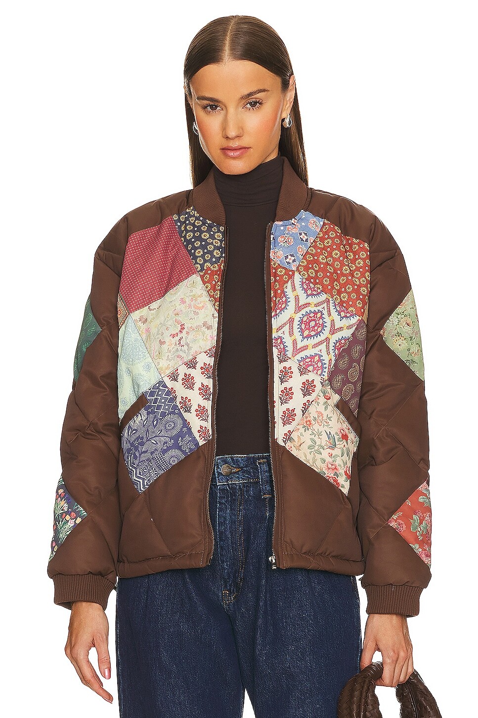 

Куртка Found Quilt Patch, цвет Brown & Multi