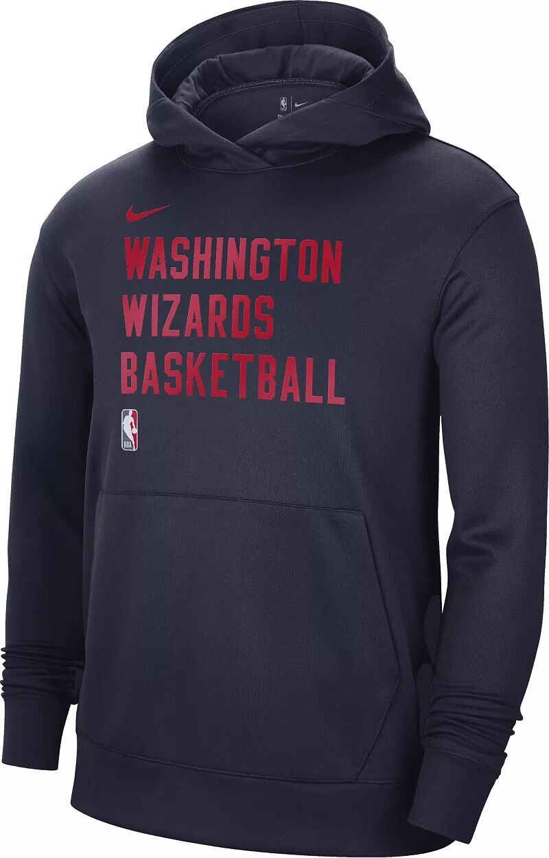 

Мужская темно-синяя худи с прожекторами Nike Washington Wizards