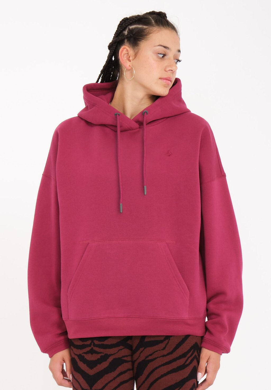 

Толстовка Volcom STONE HEART II, цвет wine