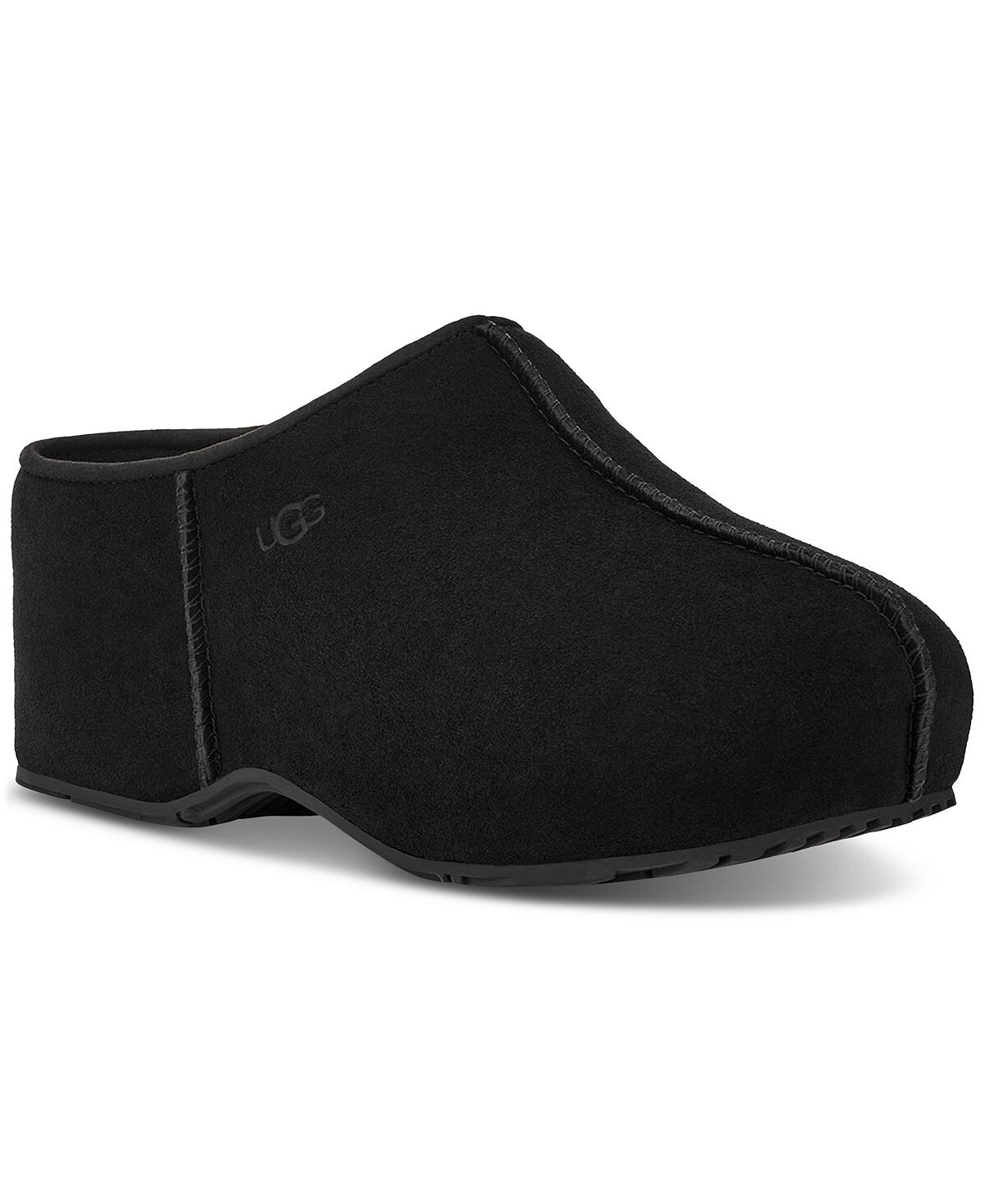 

Женские сабо без шнуровки на платформе для коттеджа UGG, черный