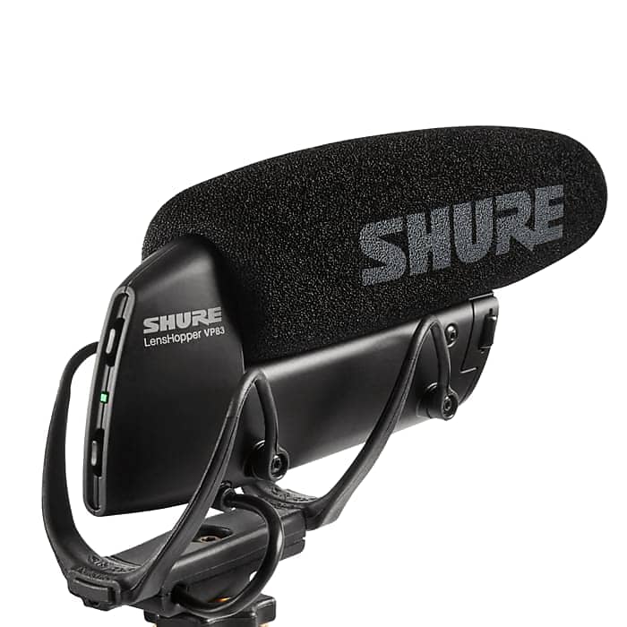 Микрофон-пушка Shure VP83 shure vp83 компактный накамерный конденсаторный микрофон для камер dslr