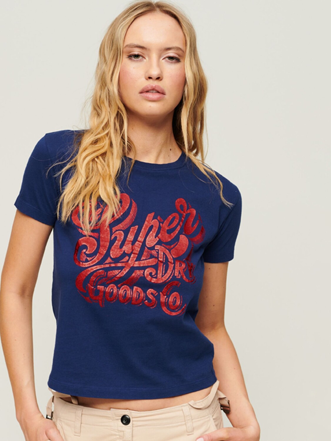 

Футболка с рисунком Superdry Workwear, цвет Supermarine Navy
