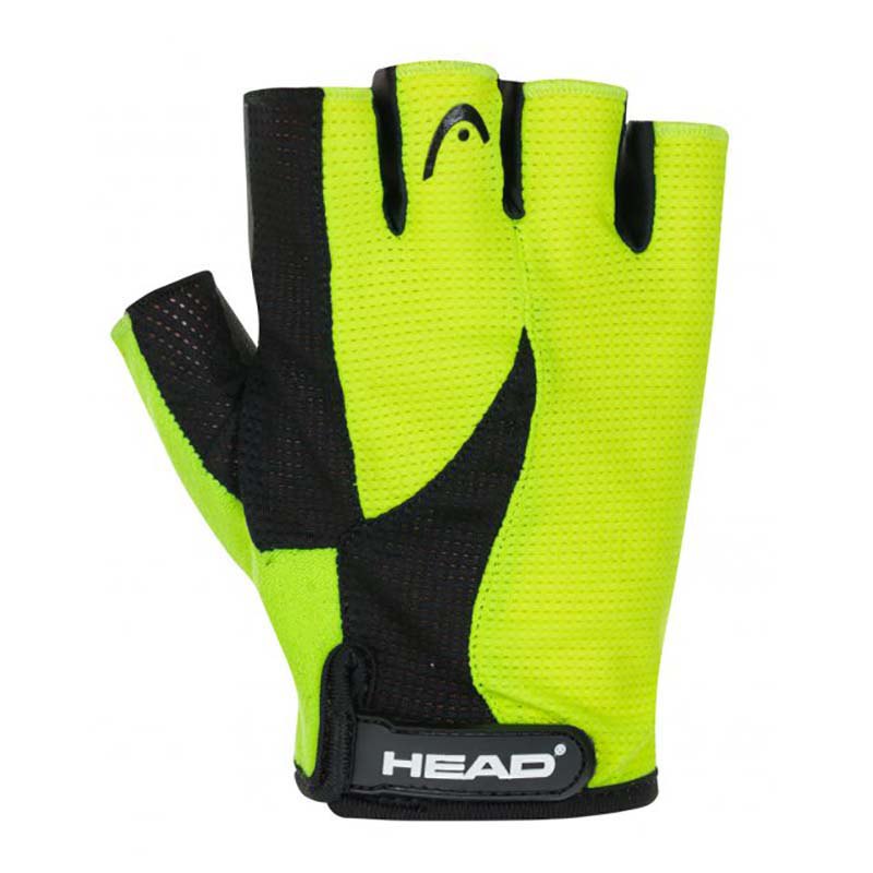 короткие перчатки head bike road 1716 short gloves серый Короткие перчатки Head Bike 7011 Short Gloves, желтый