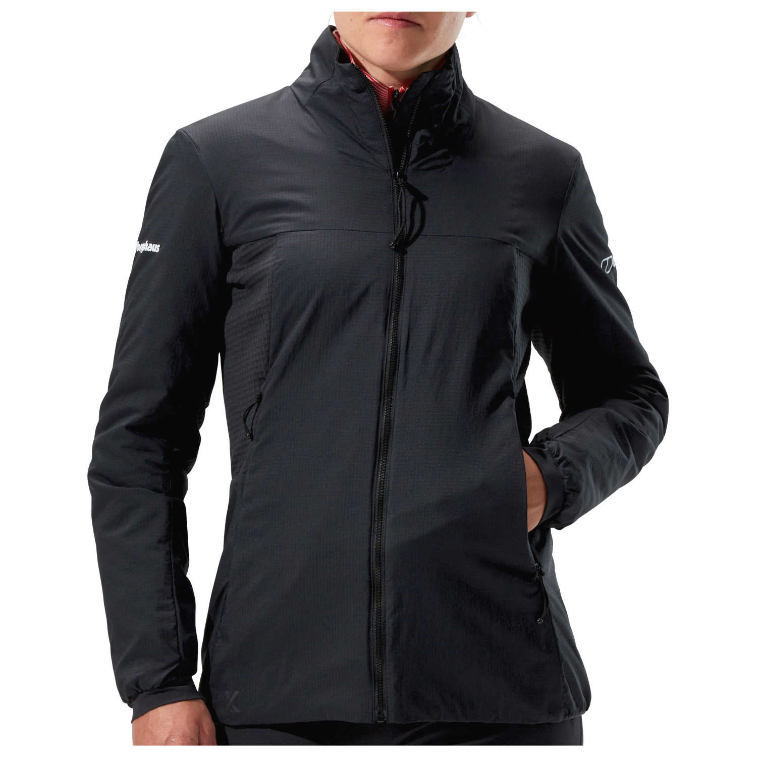 Изоляционная куртка Berghaus Women's MTN Guide MW Hybrid, цвет Black/Black