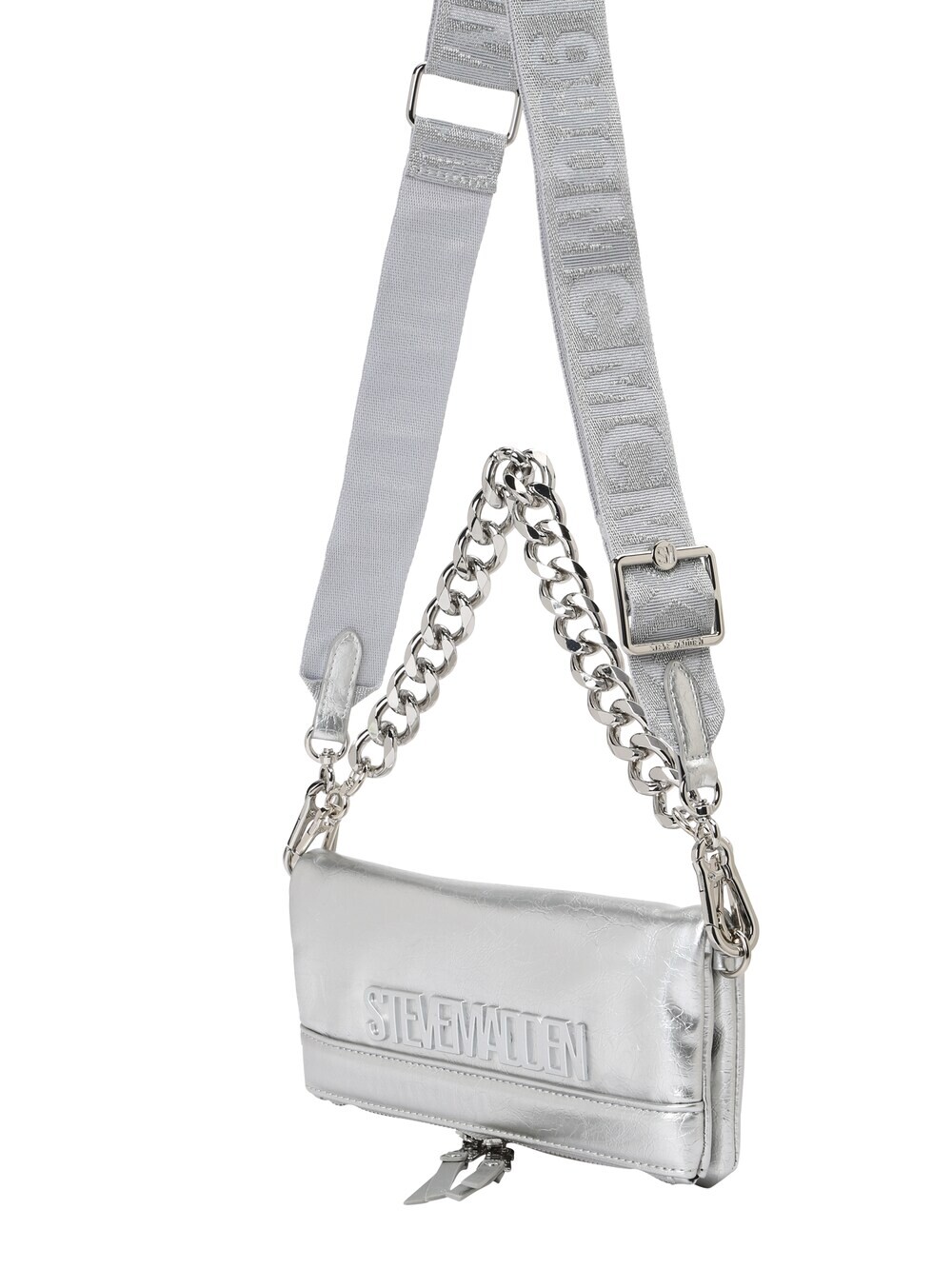 

Сумочка Steve Madden BKAYDEN, серебро