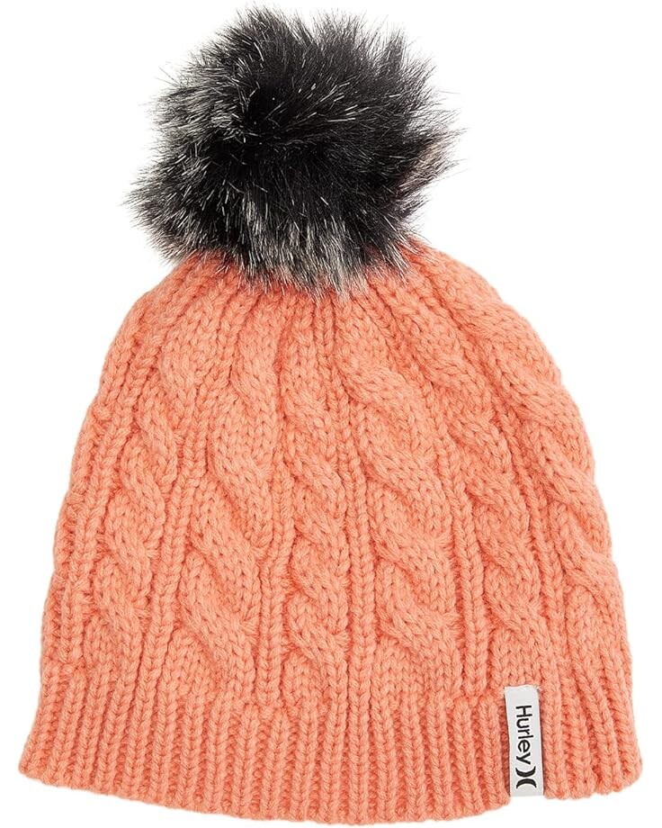 

Шапка Hurley San Marino Beanie, цвет Melon Tint