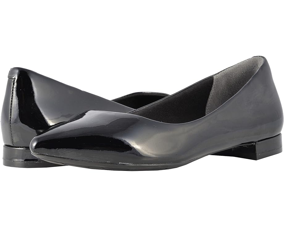 Туфли на плоской подошве Rockport Total Motion Adelyn Ballet, цвет Black Patent