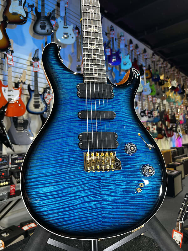 

Электрогитара PRS 509, Artist Top, Custom Color River Blue Smokeburst Auth Dealer Free Shipping! 937 GET PLEK D!