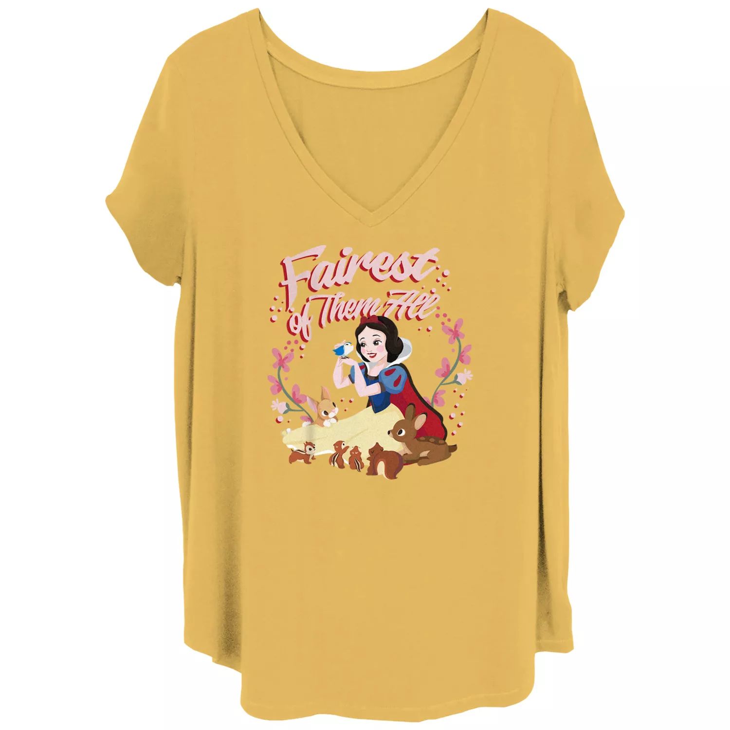 Футболка Juniors' Plus Disney Snow White Fairest Licensed Character