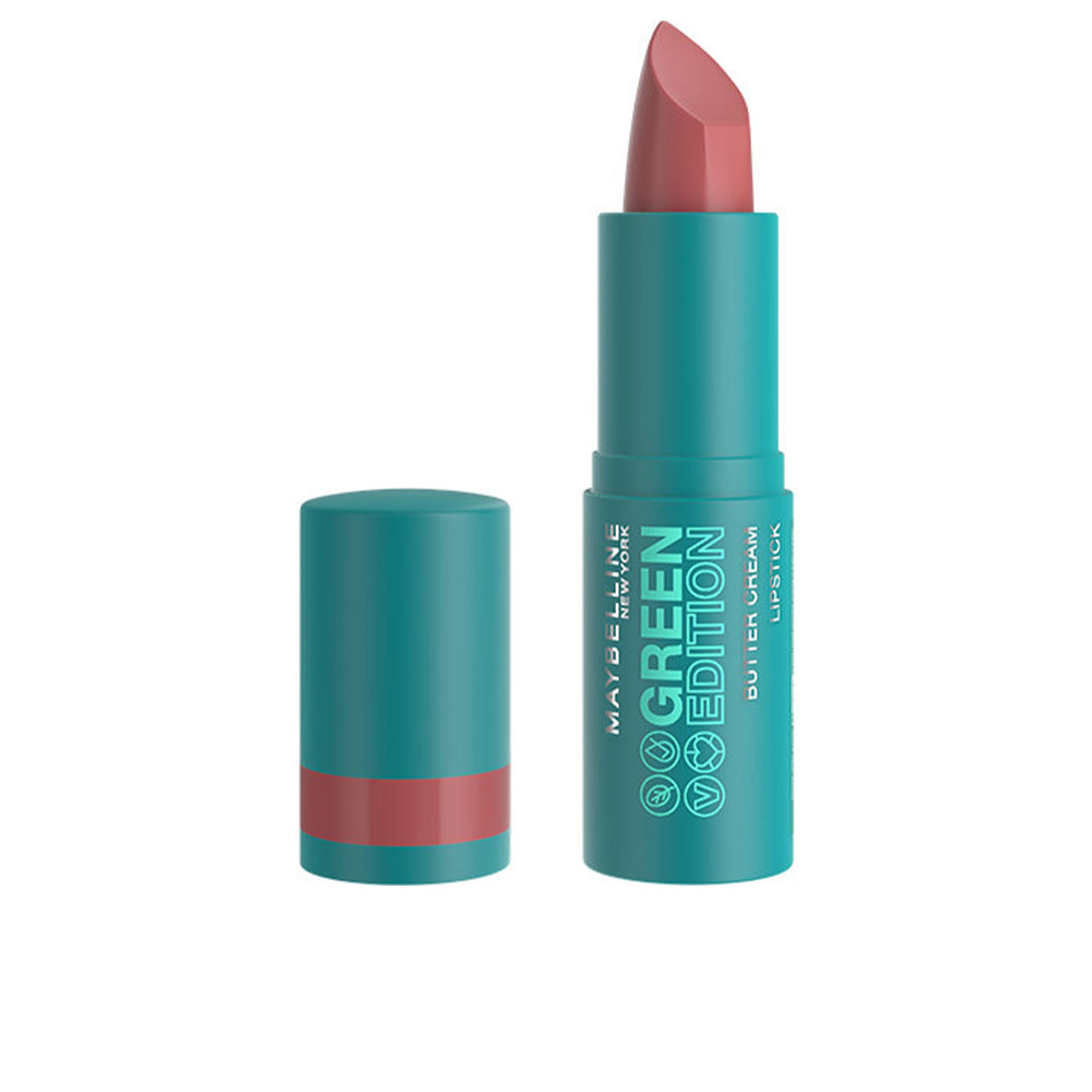 Губная помада Green edition butter cream lipstick Maybelline, 10 г, 011-glacier