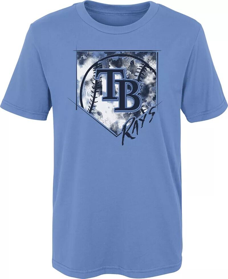

Outerstuff Одежда команды MLB 4-7 Tampa Bay Rays Синяя футболка Homefield