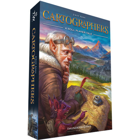 

Настольная игра Thunderworks Games Cartographers: A Roll Player Tale